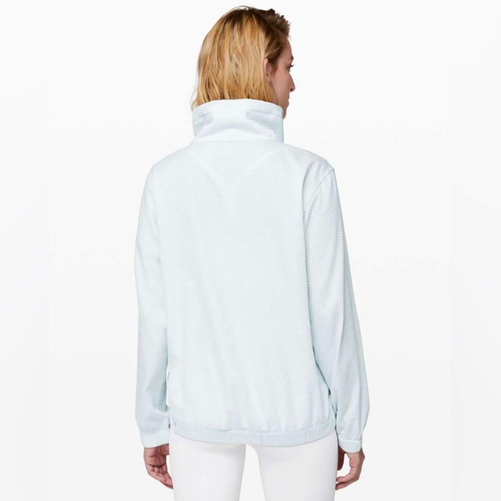 Lululemon Pack Light Pullover Jacket Light Blue -… - image 7
